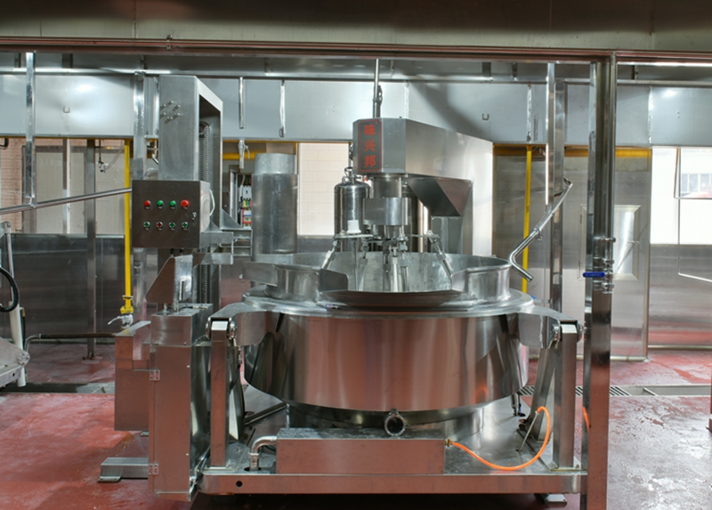 辣海生物醬料炒制車間設(shè)備